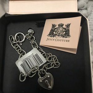 Juicy Couture heart bracelet. Brand new, in box.